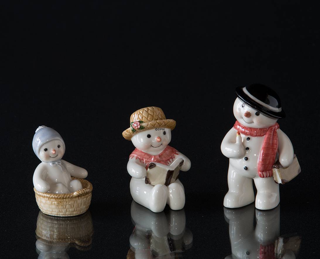 Vinterserie 2007 snemand, far Max, Royal Copenhagen