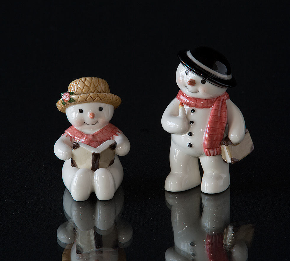 Vinterserie 2007 snemand, mor Sophie, Royal Copenhagen