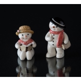 Vinterserie 2007 snemand, mor Sophie, Royal Copenhagen