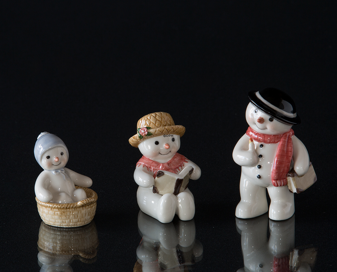 Vinterserie 2007 snemand, mor Sophie, Royal Copenhagen