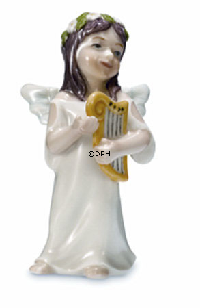 Engel med harpe, Royal Copenhagen figur nr. 413