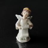 Angel with music paper, Royal Copenhagen figurine no. 414