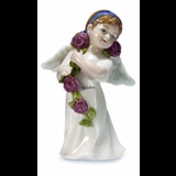 Angel with roses, Royal Copenhagen figurine no. 415