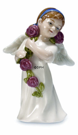 Engel med roser, Royal Copenhagen figur nr. 415
