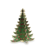 Royal Copenhagen Christmas tree, brass, small