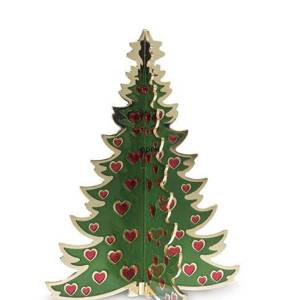 Royal Copenhagen Christmas messing juletræ, lille | Nr. 1249420 | DPH Trading