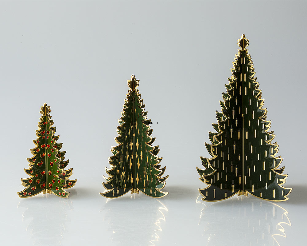 Royal Copenhagen Christmas messing juletræ, lille