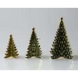 Royal Copenhagen Christmas tree, brass, medium