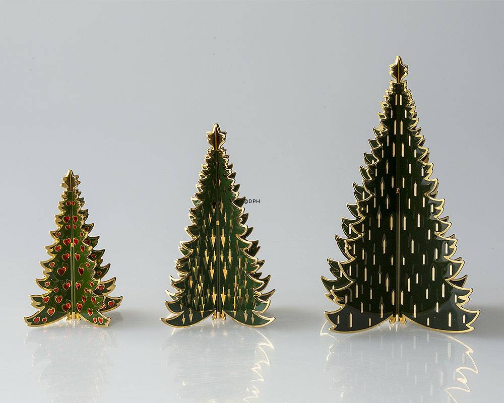 Royal Copenhagen Christmas messing juletræ, stor