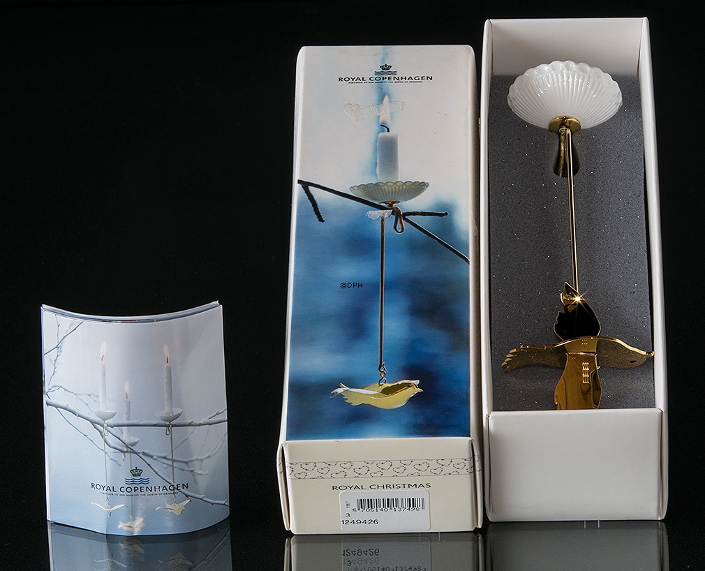 Lysholder, rødforgyldt, fugl