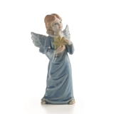 Skytsengel med stjerne, dreng, Royal Copenhagen figur nr. 432