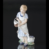 Girl with ducks, Royal Copenhagen figurine no. 450