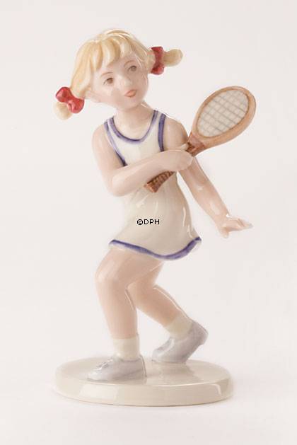 Tennisspiller, Royal Copenhagen figur nr. 453