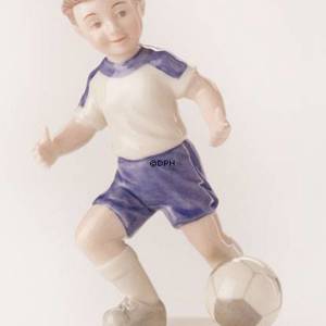 Fodboldspiller, Royal Copenhagen figur | Nr. 1249454 | DPH Trading