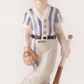 Baseballspiller, Royal Copenhagen figur
