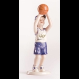 Basketball player, Royal Copenhagen figurine no. 457