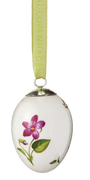 Påskeæg, viol, Royal Copenhagen påskeæg 2007