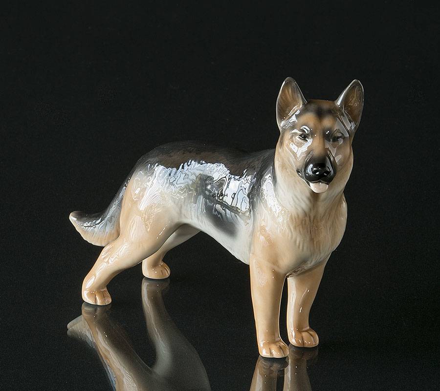 Schæfer, Royal Copenhagen hunde figur nr. 513