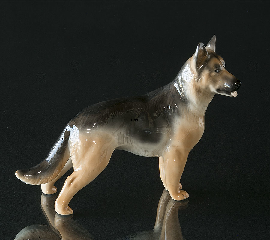Schæfer, Royal Copenhagen hunde figur nr. 513