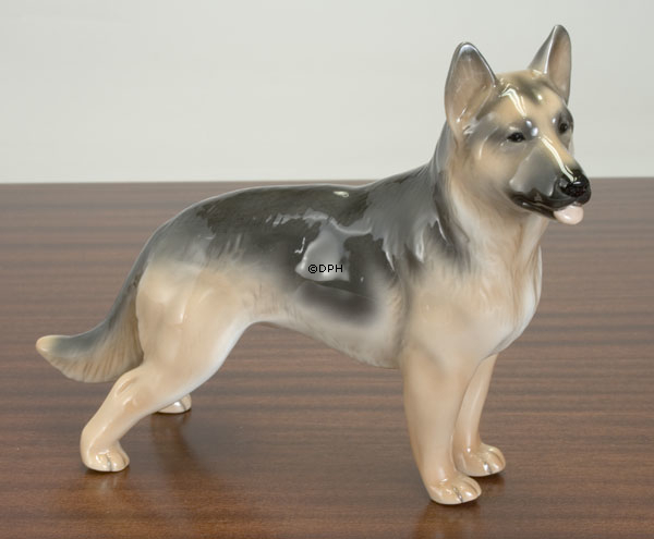 Schæfer, Royal Copenhagen hunde figur nr. 513