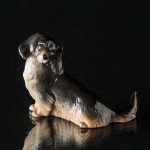 Gravhund, Royal Copenhagen hundefigur | Nr. 1249514 | DPH Trading