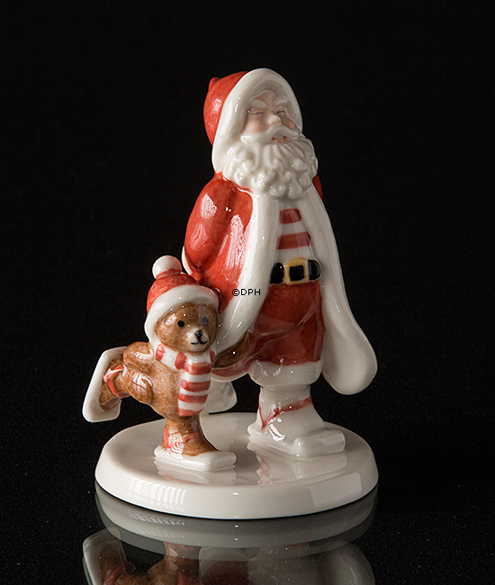 Årets Julemand 2008, Julemanden og bamse på ski