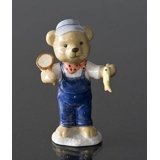 Victor 2008 Annual Teddy Bear figurine, Royal Copenhagen