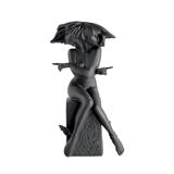 Christel Zodiac Figurines, Gemini(22nd May to 21st June), Royal Copenhagen figurine no. 564, black