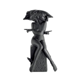 Christel Stjernetegnsfigur, Tvilling(22. maj til 21. juni),, Royal Copenhagen figur nr. 564, sort