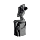 Christel Zodiac Figurines, Leo(23rd july to 22nd August), Royal Copenhagen figurine no. 566, sort