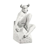 Gammel Stjernetegnsfigur, Tyr (21. april til 21. maj), mand, Royal Copenhagen figur nr. 1249614 (Udgået model)