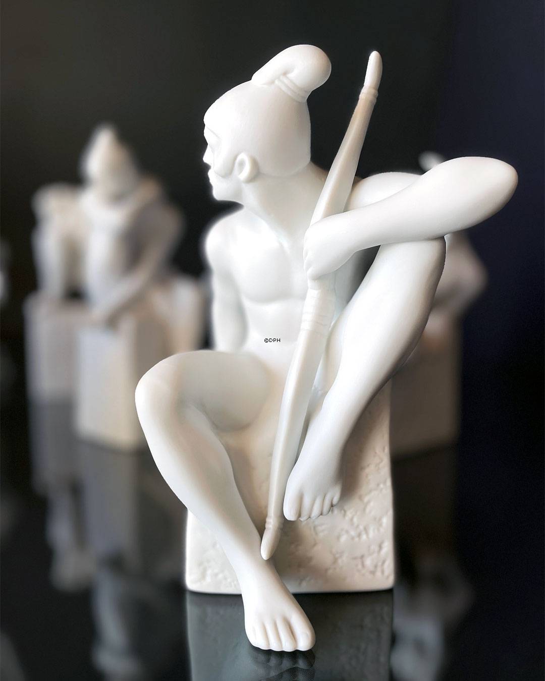 Stjernetegnsfigur, Skytte (23. november til 21. december), mand, Royal Copenhagen figur nr. 1249612