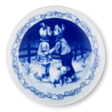 H. C. Andersen Plaquette med Svinedrengen, Royal Copenhagen