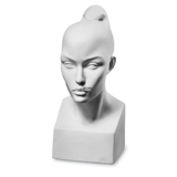 Perfectio kvindebuste, Royal Copenhagen figur nr. 659, hvid