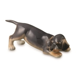 Dachshund Puppy Dog, Royal Copenhagen dog figurine no. 681