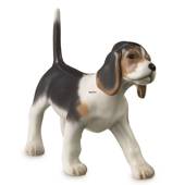 Hund, Beagle hvalp, Royal Copenhagen hunde figur