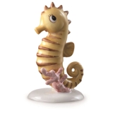 Sea horse, Royal Copenhagen Fortuna luck figurine no. 685