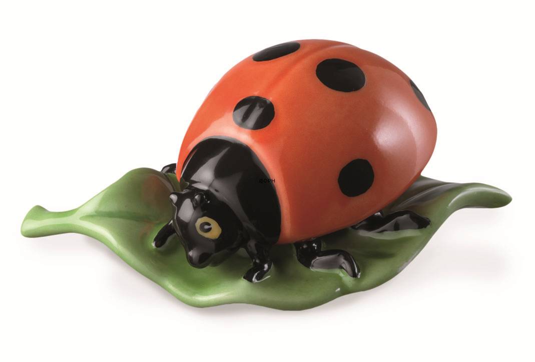 Mariehøne, Royal Copenhagen Fortuna figur nr. 689