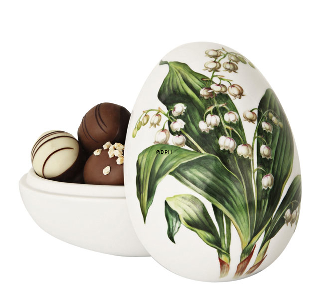 Forårsbonbonniere med liljekonval, lille, Royal Copenhagen påskeæg 2011