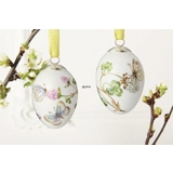 Påskeæg med sommerfugle, 2 stk., Royal Copenhagen påskeæg 2011