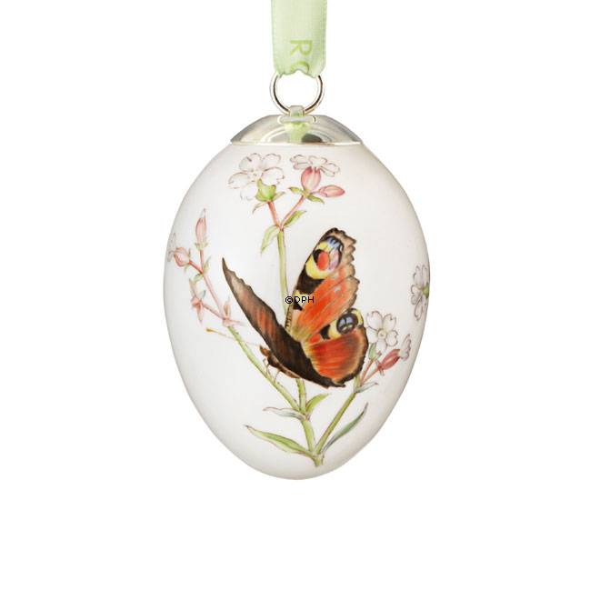 Påskeæg med sommerfugl, dagpåfugleøje, Royal Copenhagen påskeæg 2013