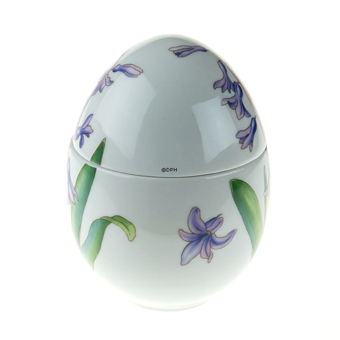 Påskeæg, stående bonbonniere med hyacint, Royal Copenhagen påskeæg 2014