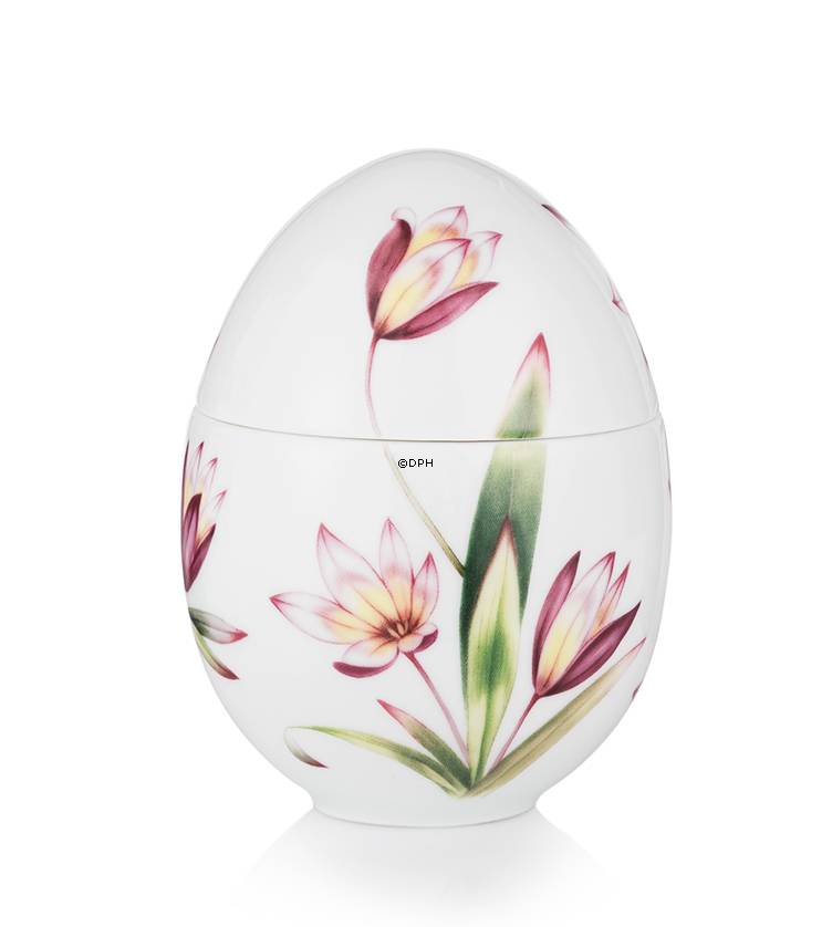 Bonbonniere med tulipan, stående, Royal Copenhagen påskeæg 2015