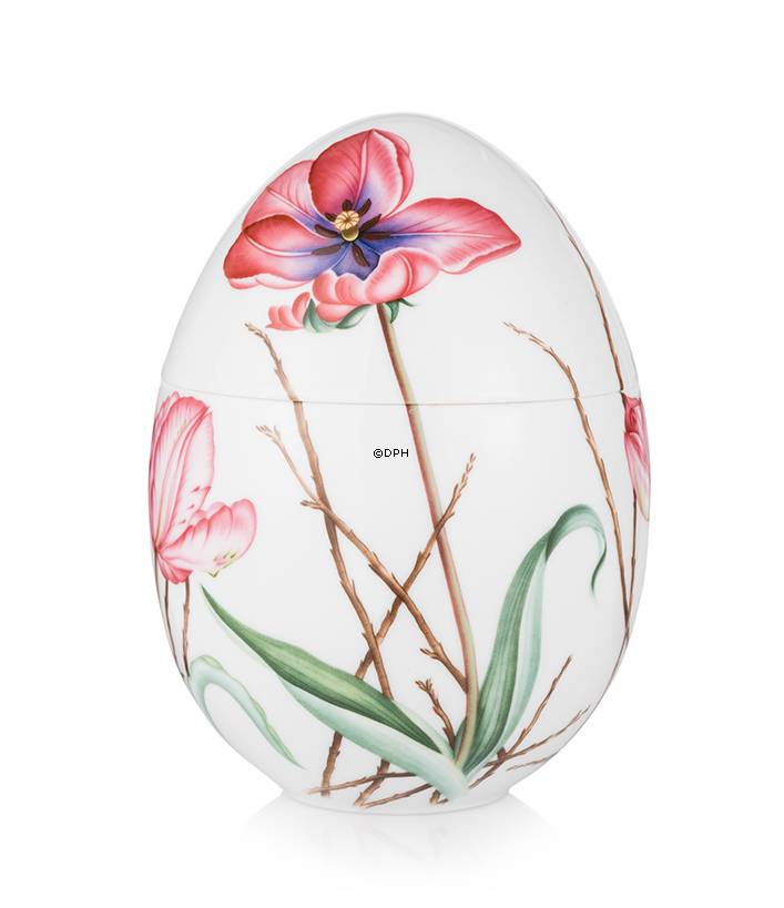 Jubilæums bonbonniere med tulipan, stående, Royal Copenhagen påskeæg 2015
