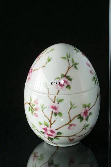 Stående bonbonniere med kirsebær, Royal Copenhagen påskeæg 2018 (uden kasse)