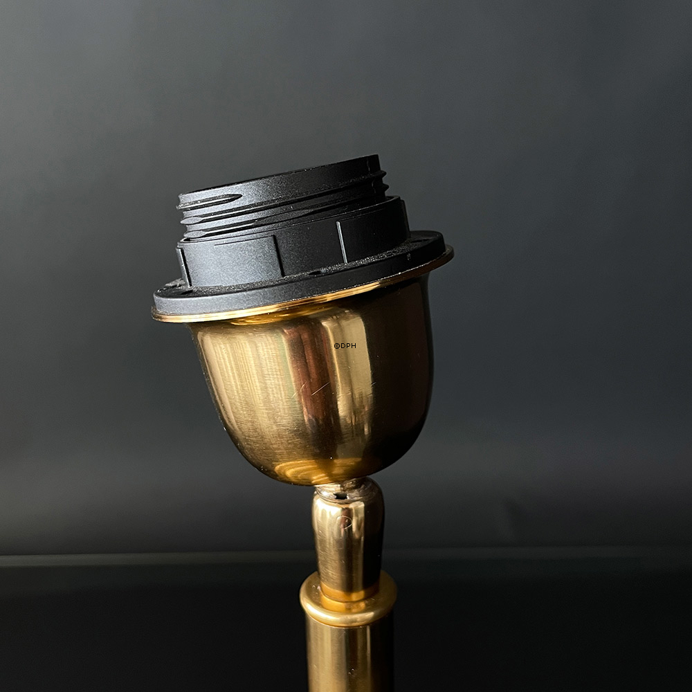 Bordlampe messingfinish ananas uden skærm