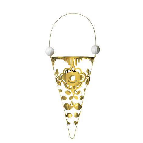 Royal Copenhagen charm, kræmmerhus med musselblomst