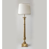 Standerlampe messing finish i klassisk stil