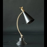 Table lamp Brass finish and black 55cm