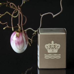 Påskeæg med magnolia blade, Royal Copenhagen påskeæg 2019 | År 2019 | Nr. 1252008 | Alt. 1027144 | DPH Trading